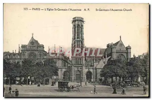 Cartes postales Paris L'Eglise St Germain l'Auxerrois