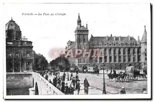 Cartes postales Paris Le Pont au Change