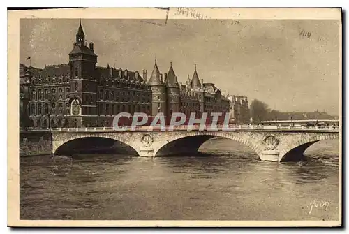 Ansichtskarte AK Paris en flanant Le Palais de Justice et le Pont au Change