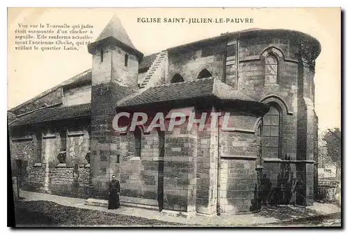 Ansichtskarte AK Eglise Saint Julien le Pauvre