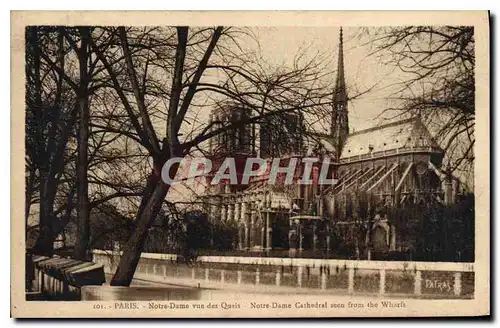 Ansichtskarte AK Paris Notre Dame vue des Quais