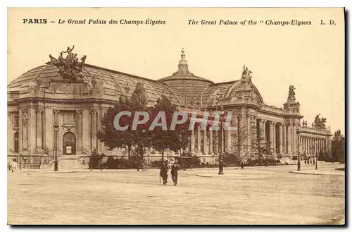 Ansichtskarte AK Paris Le Grand Palais des Champs Elysees