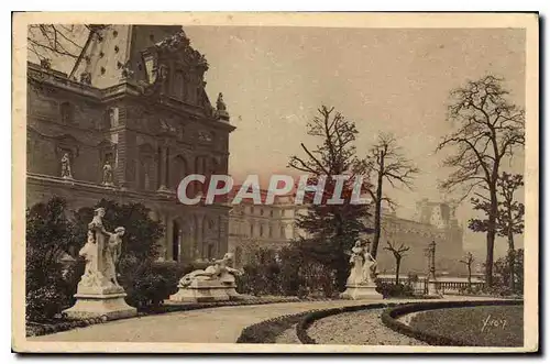 Cartes postales Paris Jardin des Tuileries Pavillon de Flore