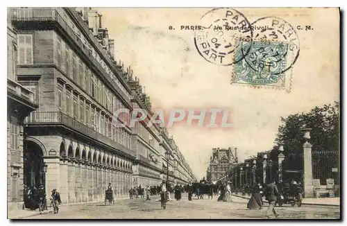 Cartes postales Paris La Rue de Rivoli