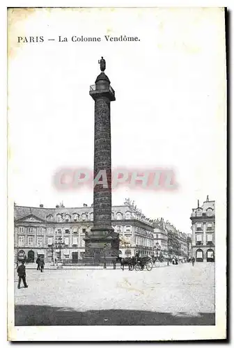 Cartes postales Paris La Colonne Vendome