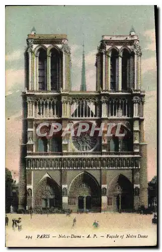 Cartes postales Paris Notre Dame