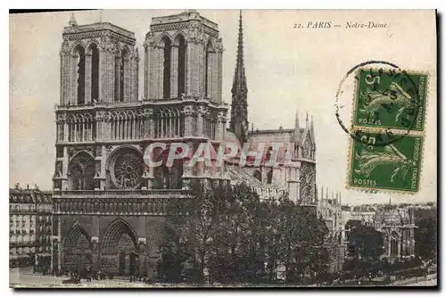 Cartes postales Paris Notre Dame