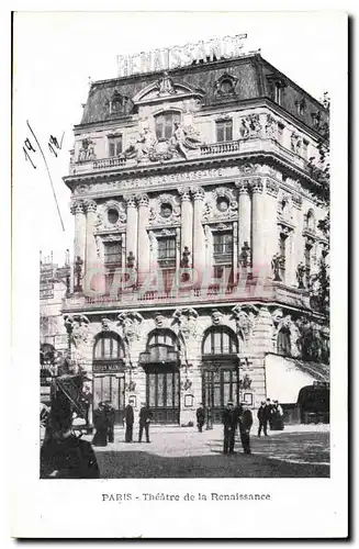 Cartes postales Paris Theatre de la Renaissance