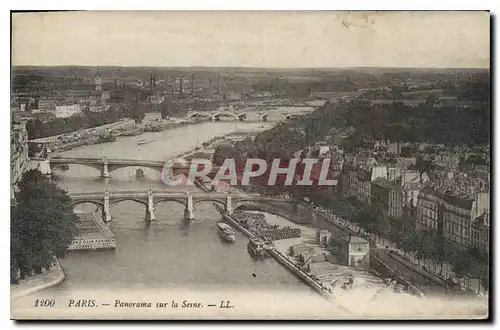 Cartes postales Paris Panorama sur la Seine