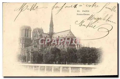 Cartes postales Paris Notre Dame