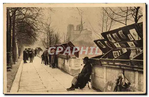 Cartes postales Paris Les Bouquinistes du Quai de la Tournelle