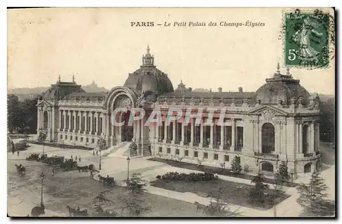 Ansichtskarte AK Paris Le Petit Palais des Champs Elysees