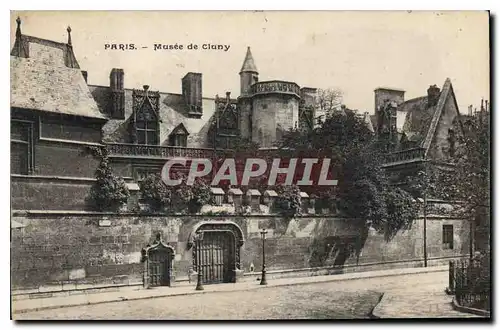 Cartes postales Paris Musee de Cluny