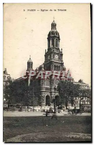 Ansichtskarte AK Paris Eglise de la Trinite