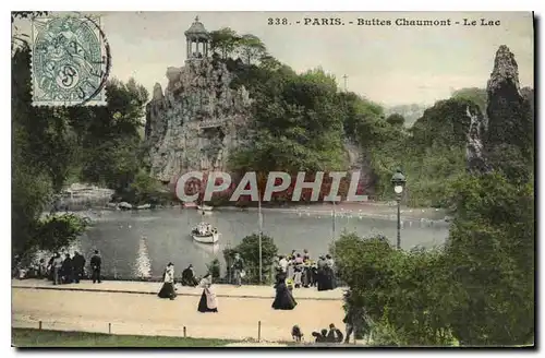 Cartes postales Paris Buttes Chaumont