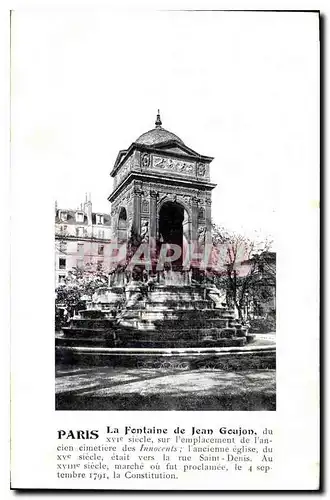 Ansichtskarte AK Paris La Fontaine de Jean Goujon