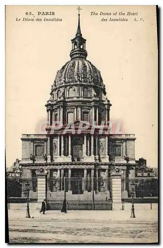 Ansichtskarte AK Paris Le Dome des Invalides