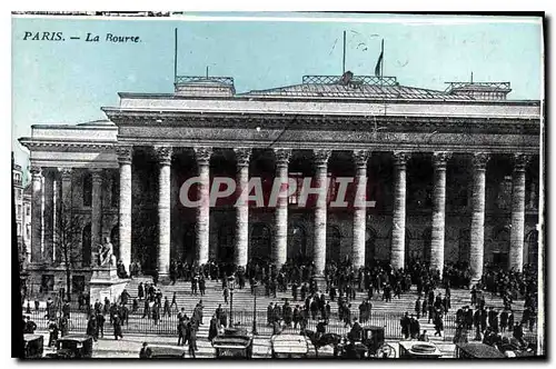 Cartes postales Paris La Bourse