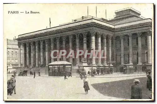 Cartes postales Paris La Bourse