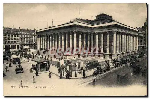 Cartes postales Paris La Bourse