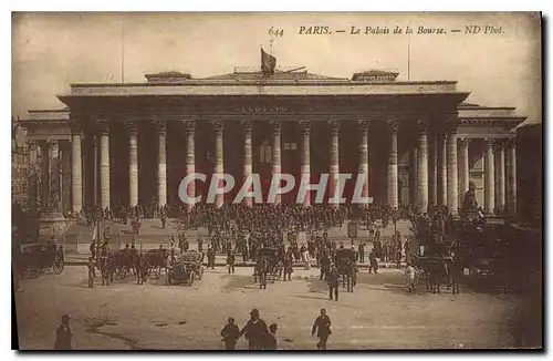 Ansichtskarte AK Paris Le Palais de la Bourse