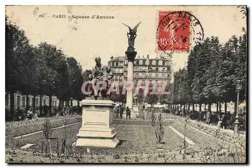 Cartes postales Paris Square d'Anvers