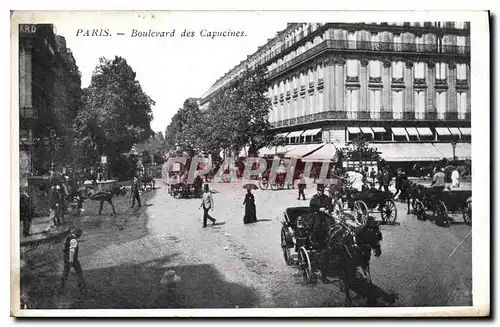 Cartes postales Paris Boulevard des Capucines