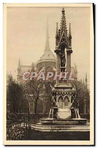 Cartes postales Paris L'Abside de Notre Dame