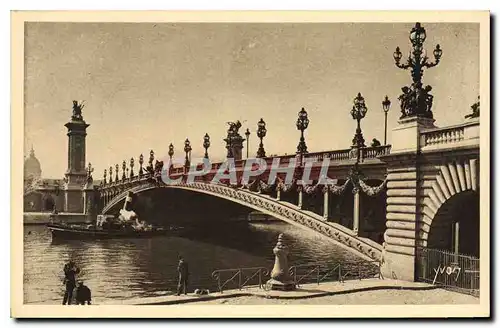 Cartes postales Paris Pont Alexandre III