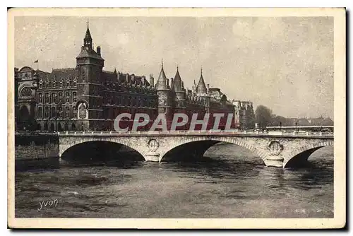 Cartes postales Paris Le Palais de Justice et le Pont au Change