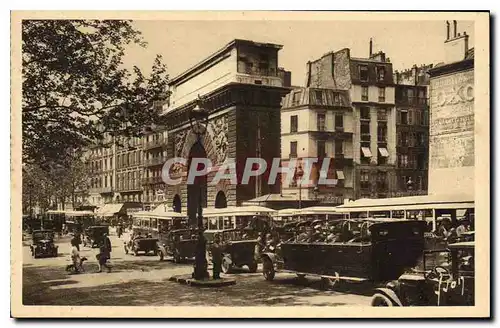 Cartes postales Paris Porte Saint Martin