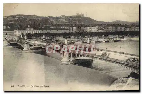 Ansichtskarte AK Lyon Le Pont du Midi