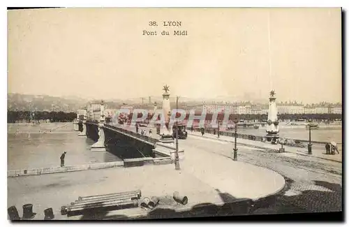 Ansichtskarte AK Lyon Pont du Midi