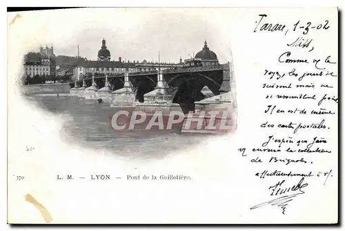 Cartes postales Lyon Pont de la Guillotiere