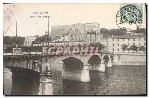 Ansichtskarte AK Lyon Pont de Serin