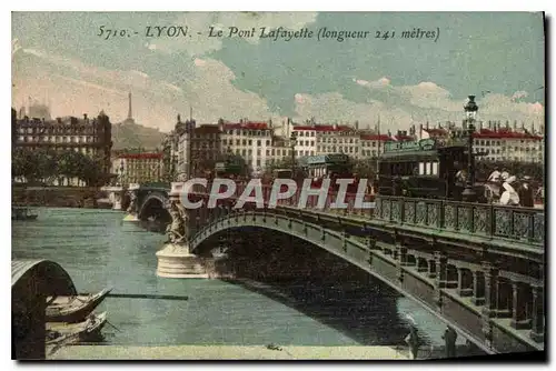 Cartes postales Lyon Le Pont Lafayette