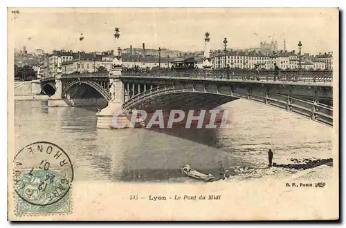 Ansichtskarte AK Lyon Le Pont du Midi