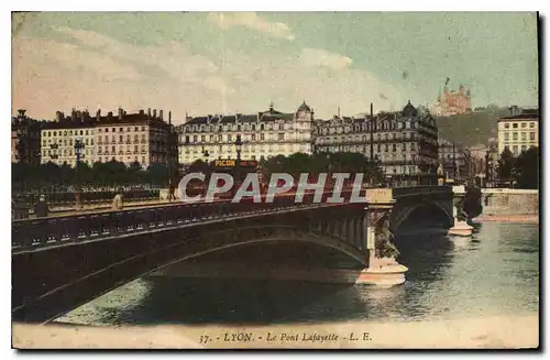 Cartes postales Lyon Le Pont Lafayette