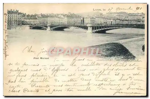 Cartes postales Lyon Pont Morand