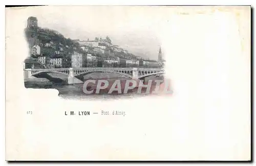 Cartes postales Lyon Pont d'Ainay