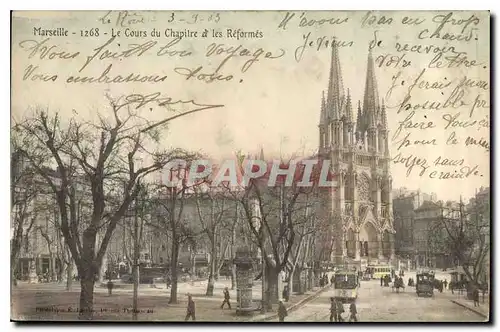 Cartes postales Marseille Le Cours du Chapitre et les Reformes