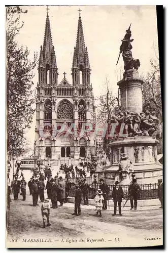 Cartes postales Marseille L'Eglise des Reformes