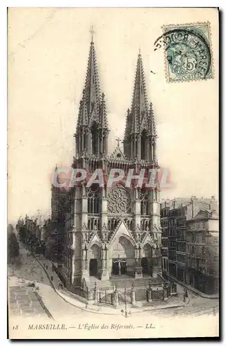 Cartes postales Marseille L'Eglise des Reformes