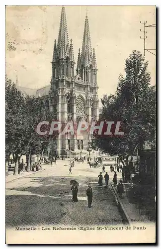 Ansichtskarte AK Marseille Les Reformes Eglise St Vincent de Paul