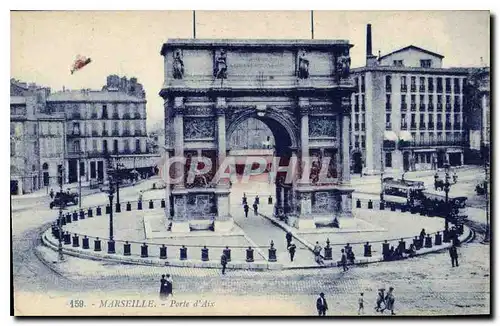 Cartes postales Marseille Porte d'Aix