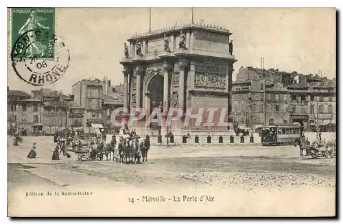 Cartes postales Marseille La Porte d'Aix