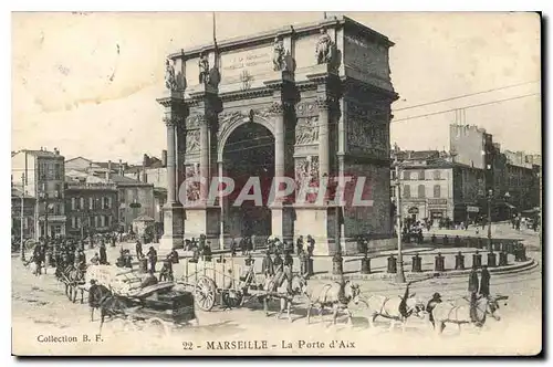 Cartes postales Marseille La Porte d'Aix