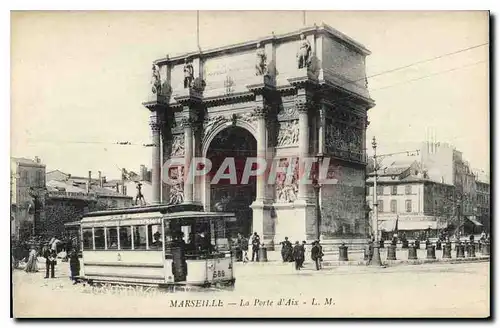 Cartes postales Marseille La Porte d'Aix