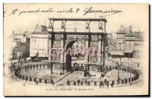 Cartes postales Marseille La Porte d'Aix