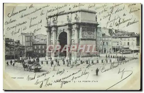 Cartes postales Marseille La Porte d'Aix